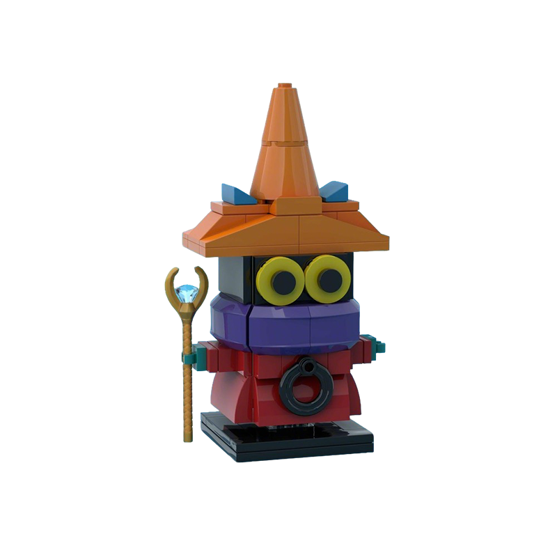 Cubicle Shelf Organizer - 105 pz. MOC Orko Big Head