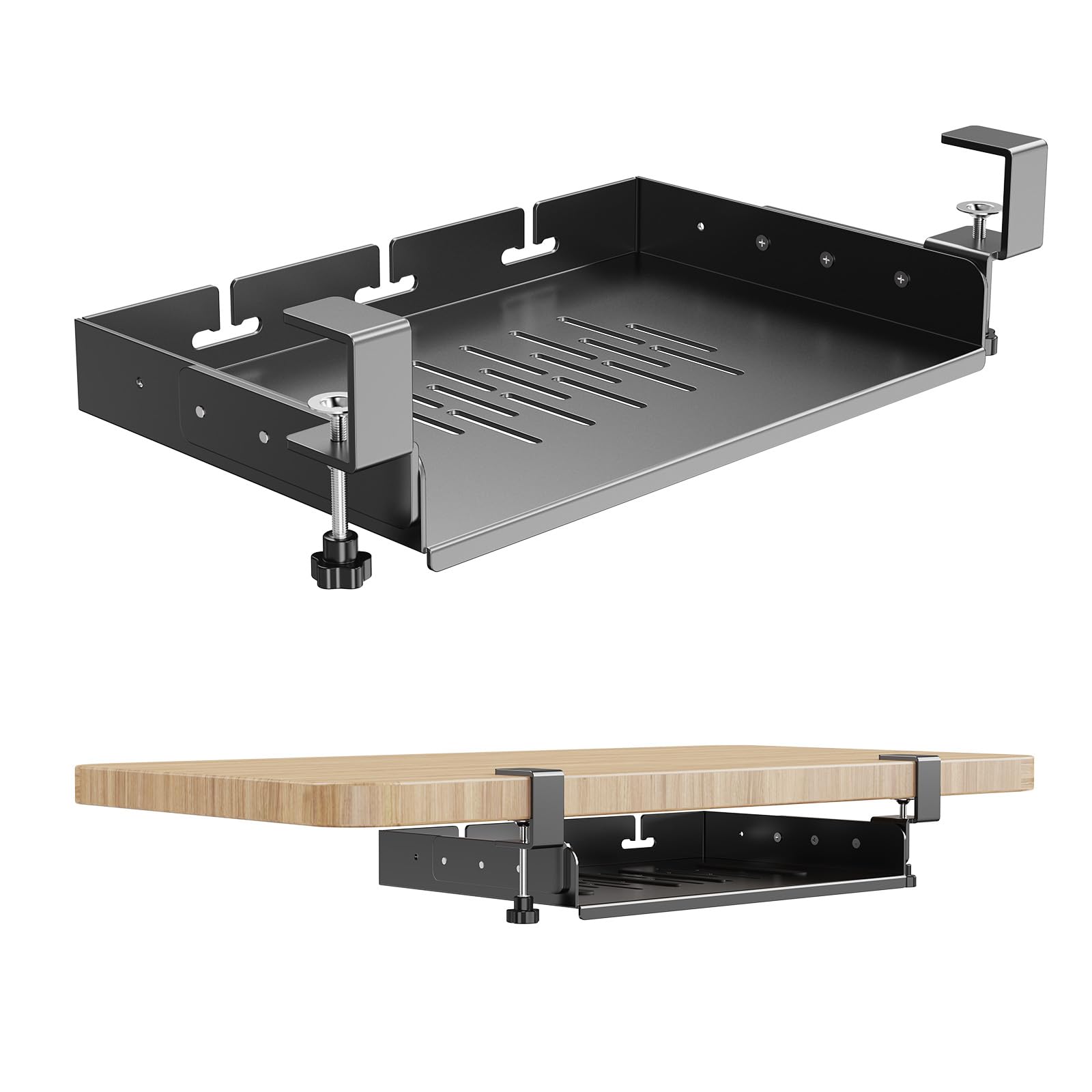 Gaming Desk With Hutch - Supporto per Laptop Sotto Scrivania Senza