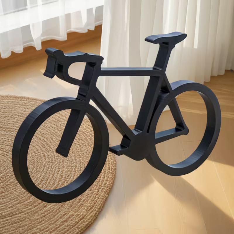 Cubicle Shelf Organizer - Scultura di Bicicletta Stampata in 3D,