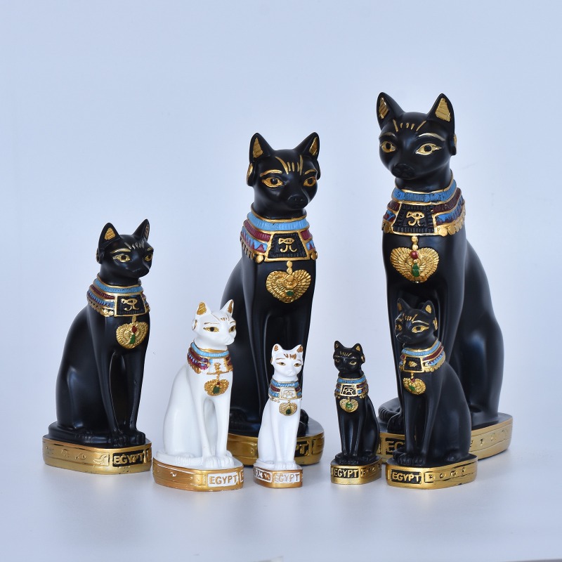 Office Furniture Egypt - Statua egiziana della dea del gatto