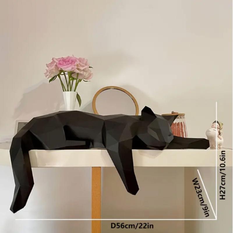 Statua di gatto bianco nero -  - Cubicle Shelf Organizer recensione e prezzo