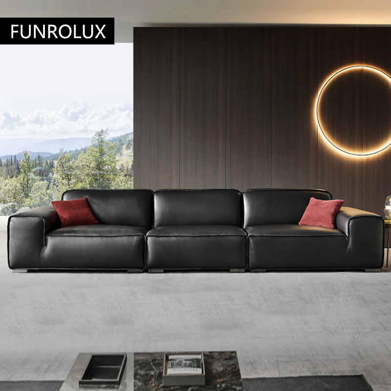 Grande divano in pelle di mucc - Office Furniture In China recensione e prezzo