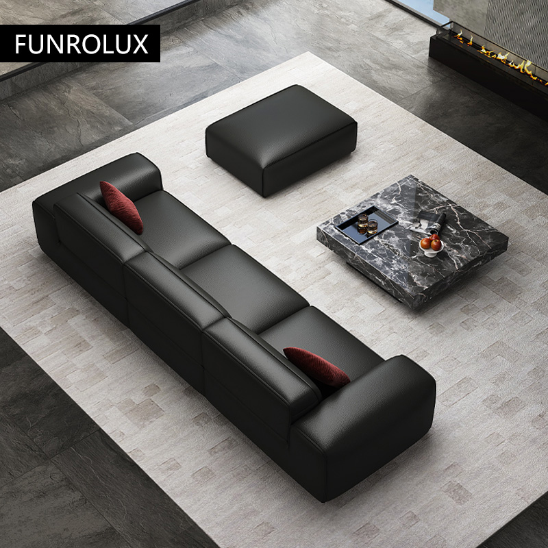 Grande divano in pelle di mucc - Office Furniture In China recensione e prezzo