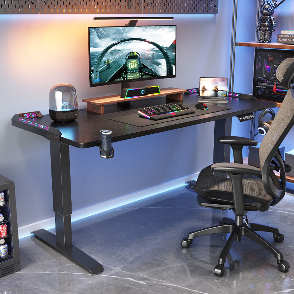 Scrivania Regolabile in Altezz - Gaming Desk With Hutch recensione e prezzo