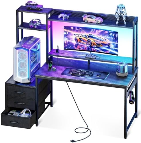 Scrivania da Gaming da 48 Poll - Gaming Desk With Hutch recensione e prezzo