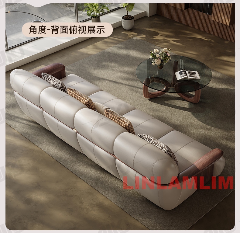 Divano in vera pelle MANBAS, d - Office Furniture In China recensione e prezzo
